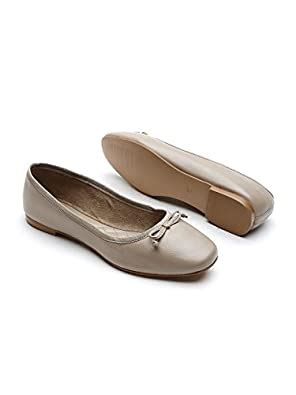 Buy Carlton London Women Beige Ballerinas at Amazon.in