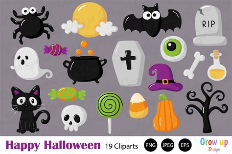 Animated Happy Halloween Clip Art