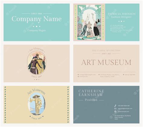 Vintage Style Business Cards 的图像结果