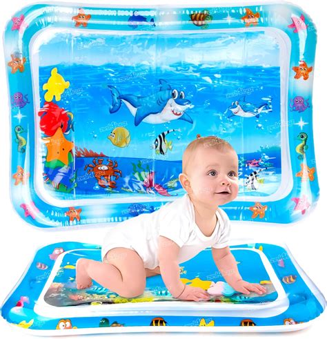Tickle Tums® Baby Play Mat - Tummy Time Water Play Mat for Babies ...