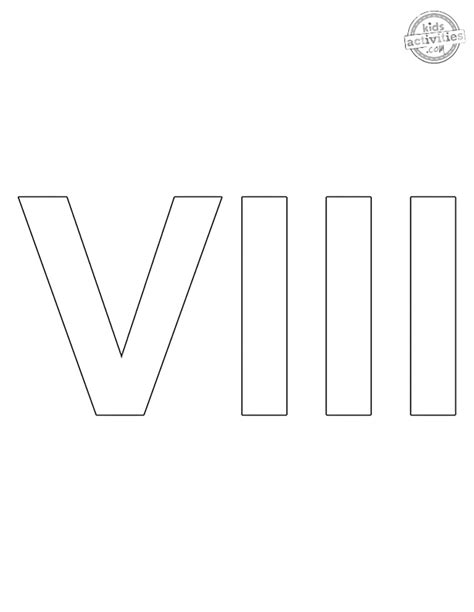 Roman Numeral Outline Template Blank Printable Free Printable Roman