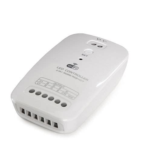 Controlateur Wifi Bande de LED -Deux En Un - RVBW/RVB-Cct - Compatible ...