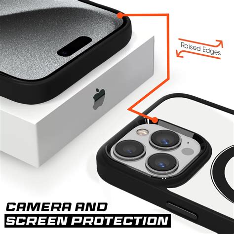 Trendy iPhone 15 Pro Clear MagSafe Case – Silicone & Transparent