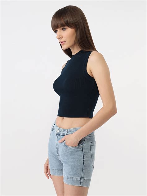 Buy Women Airforce Slim Fit Tank Top | Kraus Jeans
