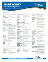 Model WW5061/2 50MS/s Single/Dual Channel Arbitrary Waveform Function ...