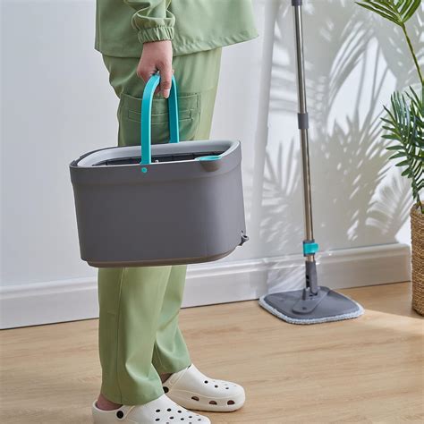 True&Tidy True & Tidy SPIN-800 TrueClean Mop and Bucket System India | Ubuy