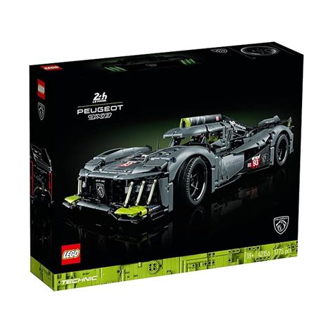 LEGO Technic Peugeot 9X8 24H Le Mans Hybrid Hypercar 42156 Building Kit ...
