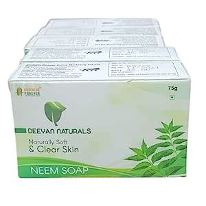 Buy Business Forever Neem Bathing Natural Soap Bar, 75g (Pack of 12 ...