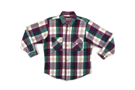 Vintage Levis Alaska Flannel Vintage Plaid Tartan Outdoor Shirt | Grailed