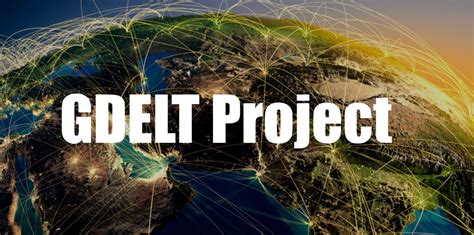 GDELT Project Visualization 的图像结果