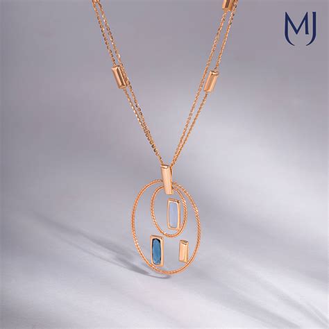 Buy Gold Pendant Set Online | Gold Pendant Set by Manubhai.