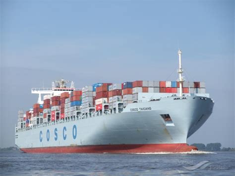 COSCO TAICANG, Container Ship - Details and current position - IMO ...