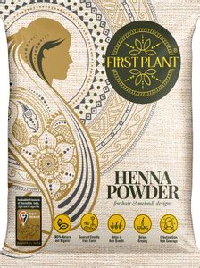 FIRST PLANT 100% Organic Premium Rajasthani HENNA POWDER,Mehandi Hair ...
