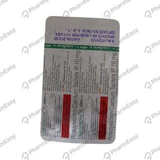 Buy Cardirose 10 MG Tablet (15) Online at Flat 15% OFF | PharmEasy