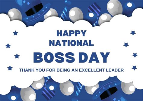 National Boss Day Cards