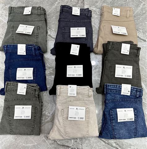 The out of the box denim colours | Colored denim, Mens outfits ...