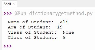 Add Items to Dictionary. Get Method Python 的图像结果