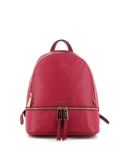 Michael Kors Rhea berry small backpack - Dark Red | 30S5GEZB1L506