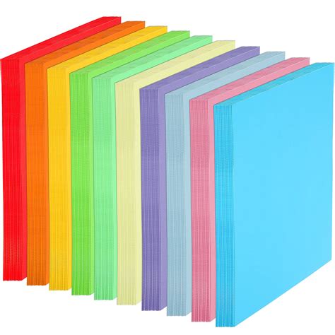 Amazon.com: 2500 Sheets Construction Paper 9" x 12" Construction Paper ...