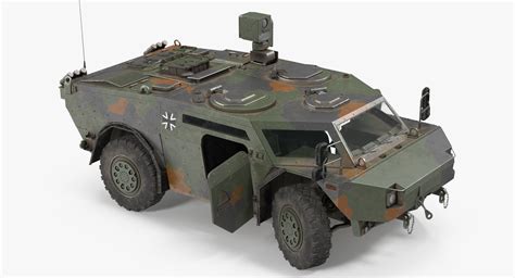3D Fennek German Reconnaissance Vehicle | 3D Molier International