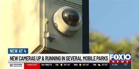 Security cameras up and running in several Mobile parks
