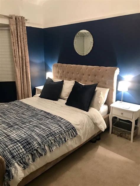 sapphire blue bedroom ideas
