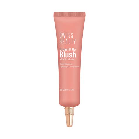 Buy Swiss Beauty Cream It Up Blush | Highly pigmented | Super-blendable ...