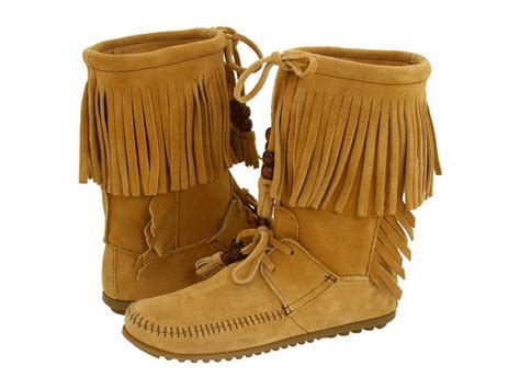 minnetonka moccasins black boots