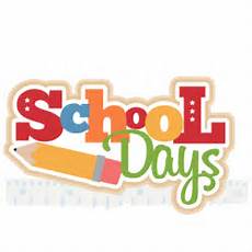 School Day Clipart by School Days Title Svg Cutting File For Scrapbooking Free School Day Clipart