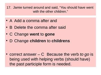 Image result for Editing and Revising Practice Questions