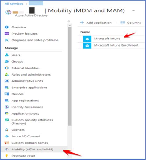 Image result for Configuring Automatic Enrollment Intune