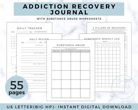 Image result for Substance Recovery Worksheets
