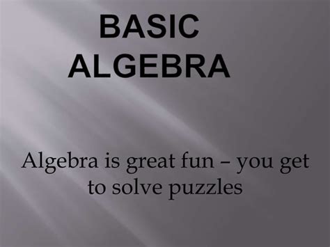 Learn Basic Algebra 的图像结果