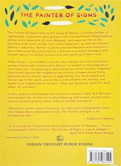 The Painter of Signs – Books and You