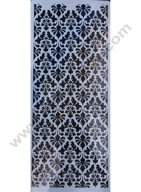 Cake Decor Wedding Cake Stencil, Cake Border Side Decoration Tool Flor ...