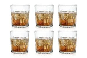 kaqer KQ 250 ML Glossy Whisky Premium Glass Whisky Glasses Set of 6 ...
