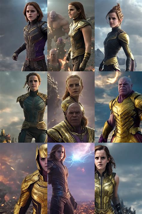 still of emma watson as thanos in avengers : infinity | Stable ...
