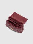 Buy Wine Alicia Shoulder Bag Online- Miraggio