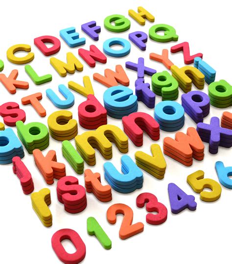 Curious Columbus Magnetic Letters and Numbers. Set of 115 Premium ...