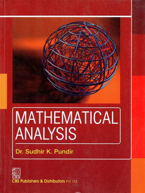 Mathematical Analysis eBook : Pundir, S.K.: Amazon.in: Kindle Store