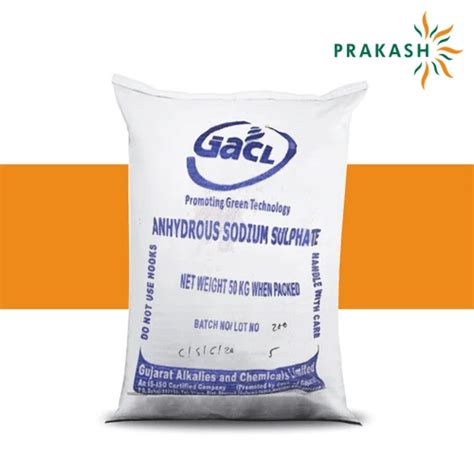 Buy sodium sulphate anhydrous in bulk at best prices from GACL ...