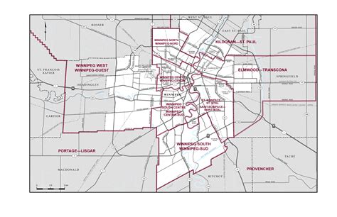 City of Winnipeg | Maps and Boundary Descriptions – 2023 Representation Orders | Elections Canada