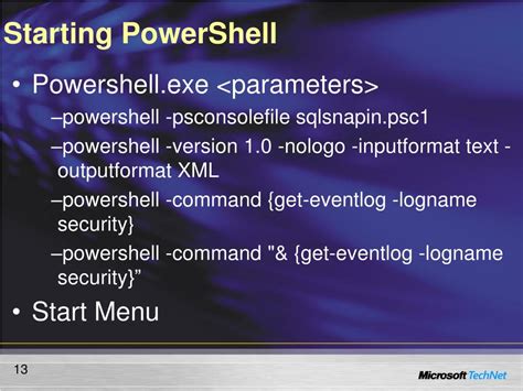 PowerShell Introduction 的图像结果