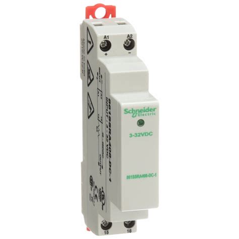 SCHNEIDER, DIN-Rail & Surface Mounted, 8 A Max Output Current, Solid ...