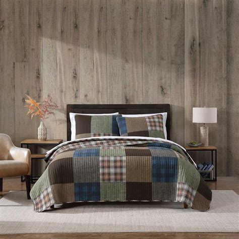 Amazon.com: Eddie Bauer - Full/Queen Quilt Set, Premium Cotton ...