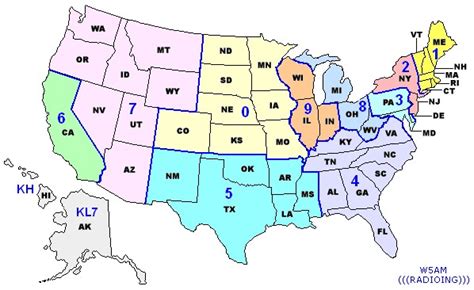 Image result for Ham Radio Call Map