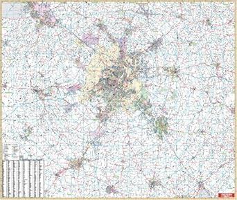 Nashville, TN (City Wall Maps) : Universal Map: Amazon.in: Books