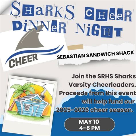 Sharks Cheer dinner night!!, 482 US Highway 1, Sebastian, FL, 24 May ...