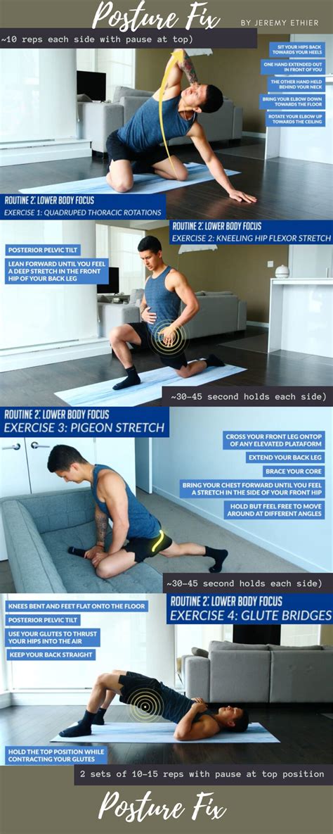 Lower back posture correction – Artofit