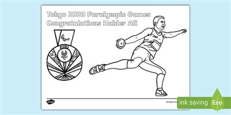 *Pakistan Paralympic Gold Medal in Tokyo Games* - Twinkl